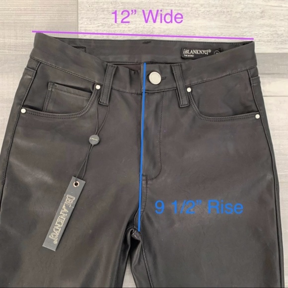 Blank NYC Vegan Leather Pants - Picture 4 of 4